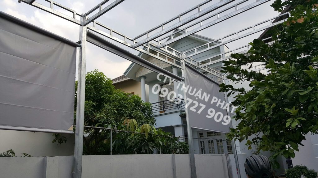 Mái che di động – Mái xếp Sóng lượn