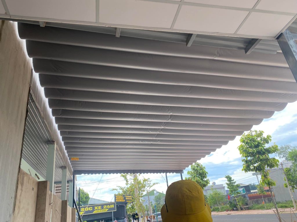 Mái che di động – Mái xếp Sóng lượn