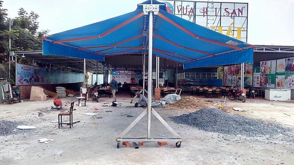 Mái che di động – Mái xếp Sóng lượn